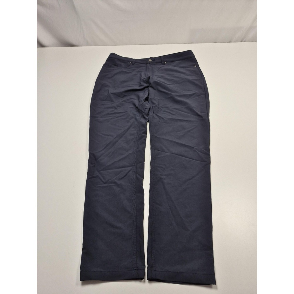 Olivers Passage Pants Mens 36x32 Blue Performance Chino Stretch 5 Pocket Casual
